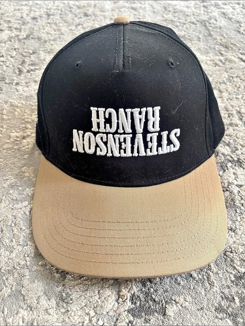Stetson Ranch Cap in Black & Brown
